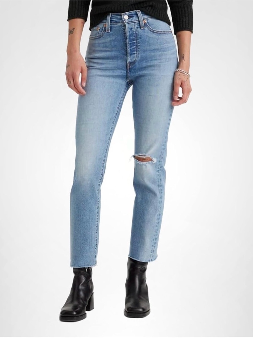 NWT Levi Wedgie Straight Jeans